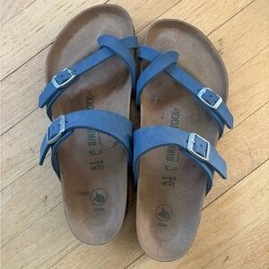 Birkenstock Mayari Vegan in Elemental Blue SIZE 41